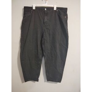 Old Navy Women's Extra High-Rise Ballon Black Jeans Size 20